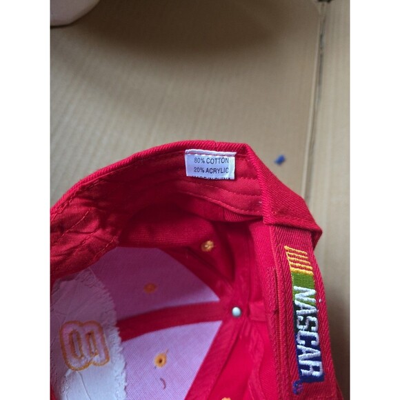 Dale Earnhardt Jr. #8 Hat NASCAR Racing Champion Red‎ Flames Cap - Picture 7 of 8